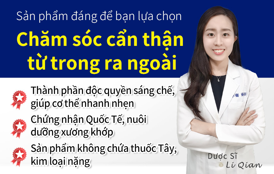 có thành phần phục hồi xương khớp, giúp bạn di chuyển linh hoạt